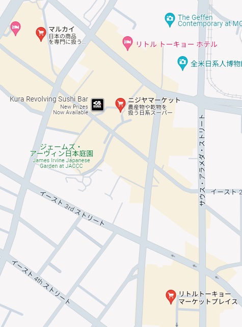 Little Tokyo Map